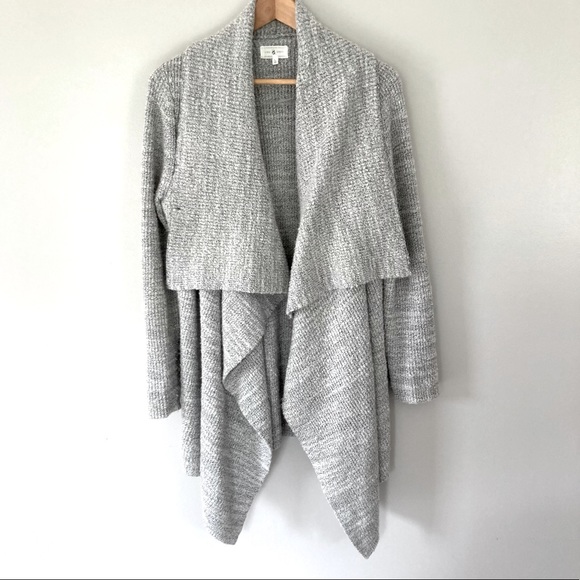 Lou & Grey Sweaters - Lou & Grey Knit Cardigan Sweater Duster Gray